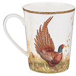 Кружка из фарфора с изображением фазанов 480 мл Hunting Porcelain Collection варинант исполнения - 1 | Loft Concept в Грозном