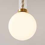 Подвесной светильник со стеклянными вставками Helios варинант исполнения - 5 | Loft Concept в Грозном