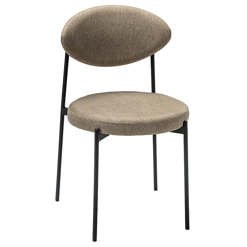 Стул металлический с мягкой спинкой и сиденьем Alfie Chair Мульти Стул металлический с мягкой спинкой и сиденьем Alfie Chair Мульти в Грозном | Loft Concept