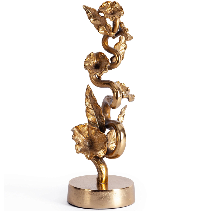 Статуэтка золотая Metal Flowers Gold Золотой Статуэтка золотая Metal Flowers Gold Золотой в Грозном | Loft Concept