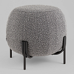 Пуф Флик ткань букле тёмно-серый варинант исполнения - 1 | Loft Concept в Грозном