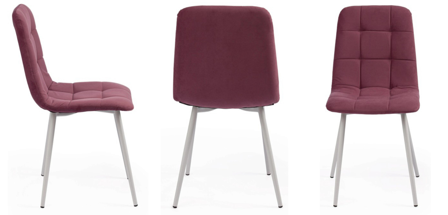 Стул Nancy Velour Plum Chair Стул Nancy Velour Plum Chair - Loft-Concept в Грозном
