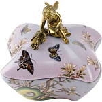 Фарфоровая шкатулка Butterflies and an angel варинант исполнения - 1 | Loft Concept в Грозном