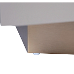 Комод со стеклянной столешницей и с выдвижными ящиками Minimalist Accent варинант исполнения - 6 | Loft Concept в Грозном