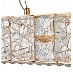 Люстра волнистой формы с текстурной огранкой Reflection of Reality варинант исполнения - 5 | Loft Concept в Грозном