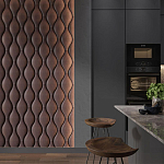 Гипсовая 3D панель с принтографией PM-108 варинант исполнения - 1 | Loft Concept в Грозном