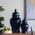 Ваза с крышкой однотонная Высота 31 см Chinoiserie Ceramics варинант исполнения - 8 | Loft Concept в Грозном