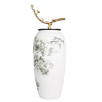 Декоративная ваза белая Serengeti варинант исполнения - 2 | Loft Concept в Грозном