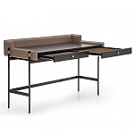 Письменный стол прямоугольный с 2-мя выдвижными ящиками Bristol варинант исполнения - 1 | Loft Concept в Грозном