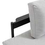 Диван-шезлонг черный Annet варинант исполнения - 3 | Loft Concept в Грозном