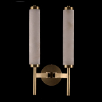 Бра с 2-мя цилиндрическими каменными плафонами Wand of Light варинант исполнения - 2 | Loft Concept в Грозном