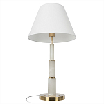 Настольная лампа с белым конусовидным абажуром More Tender варинант исполнения - 3 | Loft Concept в Грозном