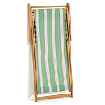 Шезлонг из акации и ткани Argentina варинант исполнения - 8 | Loft Concept в Грозном