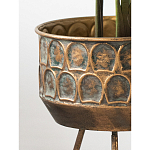 Железное кашпо Boston варинант исполнения - 8 | Loft Concept в Грозном