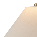 Настольная лампа с волнистым узором и абажуром в форме конуса Macrame варинант исполнения - 2 | Loft Concept в Грозном