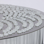 Люстра круглая с прозрачными стеклянными трубками Nembus варинант исполнения - 10 | Loft Concept в Грозном