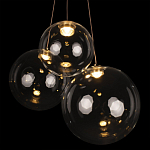 Подвесной светильник Ring прозрачное стекло варинант исполнения - 1 | Loft Concept в Грозном