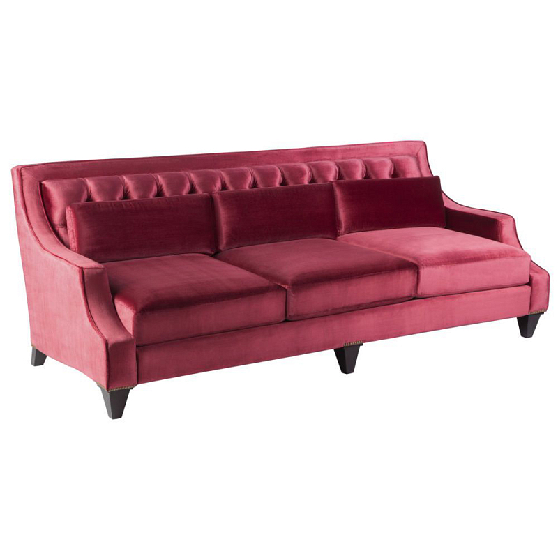 Диван Tufted pearl Розовый (Rose) Коричневый Диван Tufted pearl Розовый (Rose) Коричневый в Грозном | Loft Concept