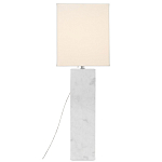 Настольная лампа на прямоугольном корпусе с тканевым абажуром One Piece Support варинант исполнения - 3 | Loft Concept в Грозном