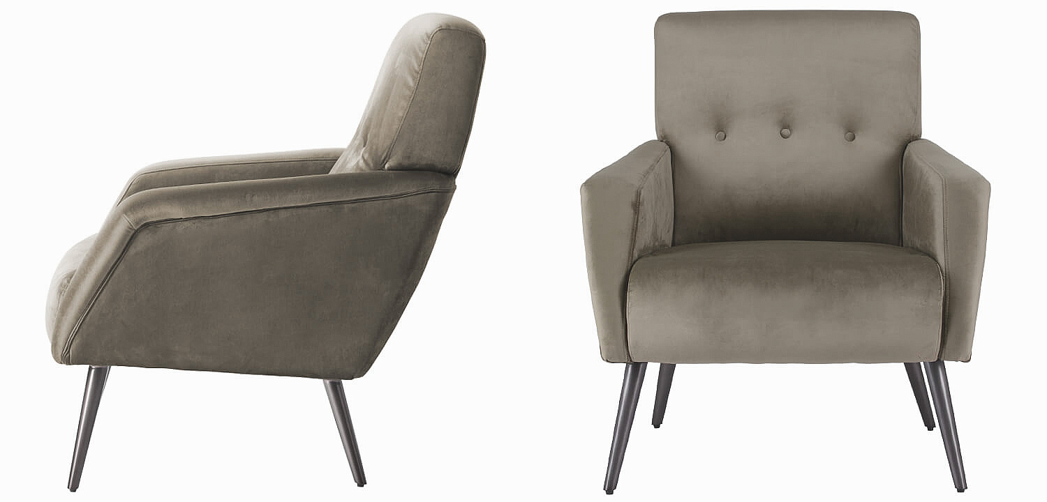 Кресло Diaspro Chair grey Кресло Diaspro Chair grey - Loft-Concept в Грозном