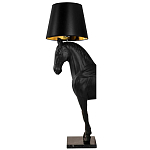 Horse Statue Floor Lamp Большой светильник Черная Лошадь варинант исполнения - 7 | Loft Concept в Грозном
