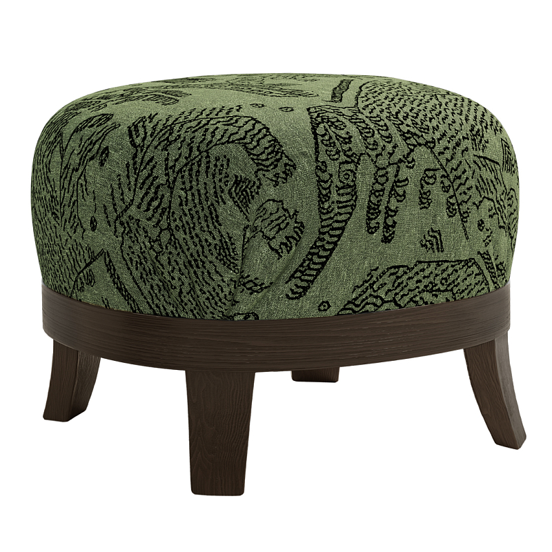 Пуф Turin Green Зеленый Коричневый в Грозном | Loft Concept 