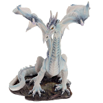 Декоративная статуэтка Белый Дракон Dragon White Statuette варинант исполнения - 4 | Loft Concept в Грозном