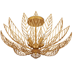 Потолочный светильник Золотые листья  Golden Petals варинант исполнения - 2 | Loft Concept в Грозном