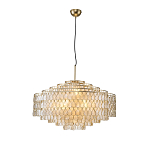 Люстра многоярусная с декором из натуральной морской ракушки Iridescent Light варинант исполнения - 10 | Loft Concept в Грозном