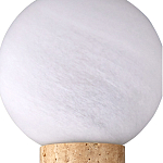 Бра цилиндрической формы с 2-мя плафонами белого цвета Marble Glow варинант исполнения - 4 | Loft Concept в Грозном