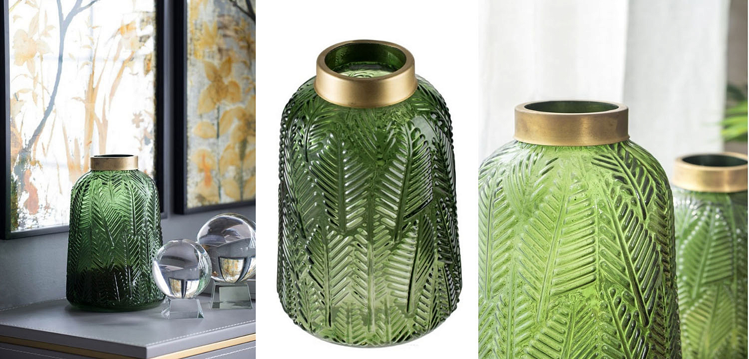 Ваза Green Vase Golden Throat high Ваза Green Vase Golden Throat high - Loft-Concept в Грозном