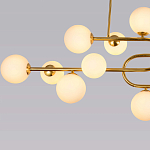 Люстра подвесная с белыми лампами в форме шара Flute варинант исполнения - 3 | Loft Concept в Грозном