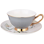 Чайный набор из фарфора на 6 персон Grey Tea Porcelain Set варинант исполнения - 3 | Loft Concept в Грозном