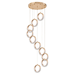 Люстра светодиодная Golden Shackle варинант исполнения - 4 | Loft Concept в Грозном