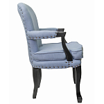 Кресло Aubrey Classical Armchair blue flax варинант исполнения - 1 | Loft Concept в Грозном