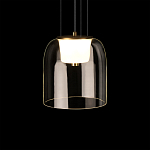 Подвесной светильник с цилиндрическим прозрачным стеклянным плафоном Grada Light варинант исполнения - 5 | Loft Concept в Грозном