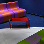 Дизайнерский кофейный стол Poltronova T01 Red Coffee Table варинант исполнения - 3 | Loft Concept в Грозном