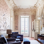 Обои ручная роспись Earlham Almost Mauve варинант исполнения - 2 | Loft Concept в Грозном