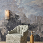 Бра с фактурным плафоном из кристаллов Amber Crystal варинант исполнения - 5 | Loft Concept в Грозном