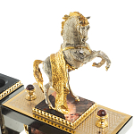 Настольный письменный набор из яшмы и долерита с декором в виде коня Manager Organizer варинант исполнения - 4 | Loft Concept в Грозном