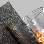 Бра с цилиндрическим плафоном из прозрачного рифленого стекла Feiss варинант исполнения - 2 | Loft Concept в Грозном