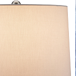 Настольная лампа керамическая с бело-синими мазками Painterly Strokes варинант исполнения - 2 | Loft Concept в Грозном