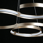 Люстра подвесная светодиодная в виде волнообразной ленты Ribbon Vortex варинант исполнения - 22 | Loft Concept в Грозном