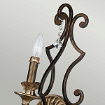 Бра в форме свечи и подвесками в классическом стиле Quoizel варинант исполнения - 2 | Loft Concept в Грозном