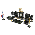 Настольный письменный набор из нефрита в подарочной коробке Victorious варинант исполнения - 2 | Loft Concept в Грозном