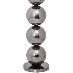 Торшер с основанием в виде металлических сфер Balance Floor Lamp Black варинант исполнения - 2 | Loft Concept в Грозном