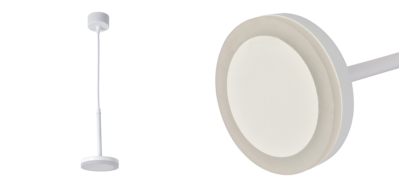 Светодиодный подвесной светильник DIENES White Светодиодный подвесной светильник DIENES White - Loft-Concept в Грозном