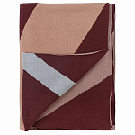 Плед из хлопка с геометрическим рисунком Elan Stripe Addison варинант исполнения - 1 | Loft Concept в Грозном