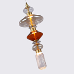 Подвесной светильник с плафонами разной формы Geometry Glass варинант исполнения - 2 | Loft Concept в Грозном