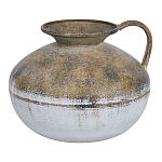 Ваза металлическая с ручкой Bygone Era варинант исполнения - 1 | Loft Concept в Грозном